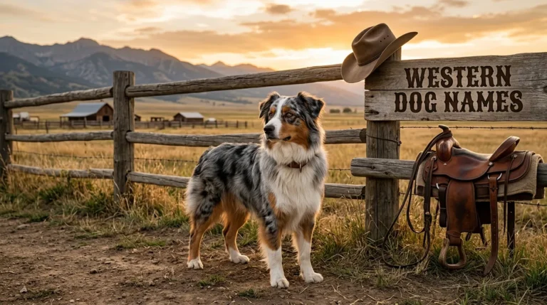 Western Dog Names for Every Personality: 180+ Cowboy, Cowgirl, Ranch, and Wild West Ideas