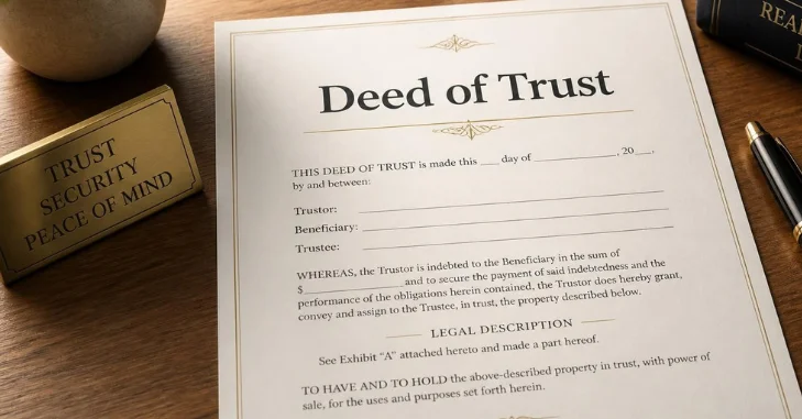 What Is a Deed of Trust and Why Is It Used?
