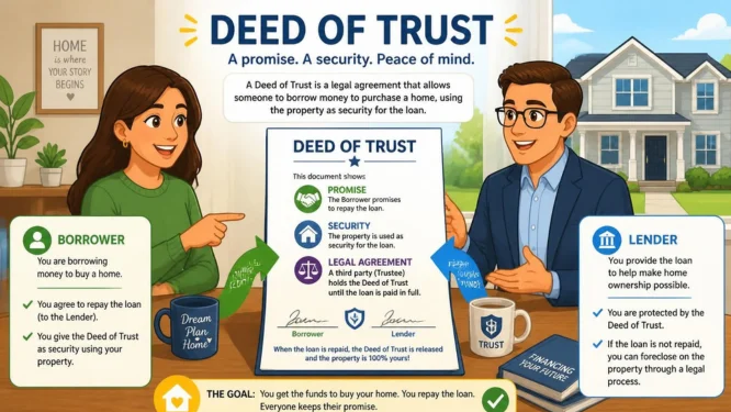 What Is a Deed of Trust? Parties, Mortgage Differences, and Foreclosure Basics