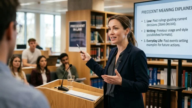 Precedent Meaning Explained: How the Word Works in Law, Writing, and Everyday Life
